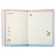 Gift notebook, A6, 100 sheets, a colored block, with a curly knife on a magnet, "anime", mix