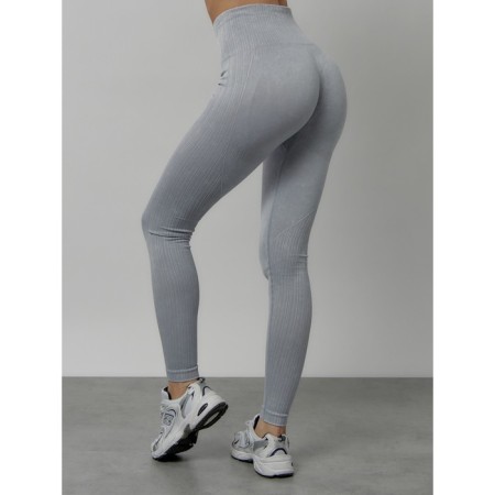 Femic fitness legins, size 42, gray color-4