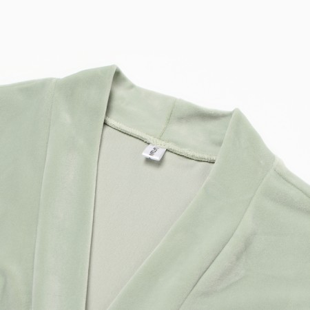 Women's robe KAFTAN PLUSHY p. 48-50, green-6