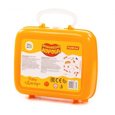 Game set "Orange cow. Doctor ", in a suitcase-2