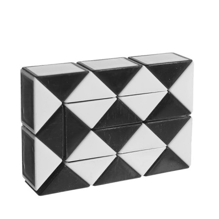 Puzzle "snake", black color-2