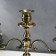 Summier Metal for 3 candles "Elegance" Brass 35x31x11 cm