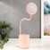 Table lamp with AKB 16216/1PK LED 4W 3000/6000K USB pink 8x8x44.5 cm Risalux
