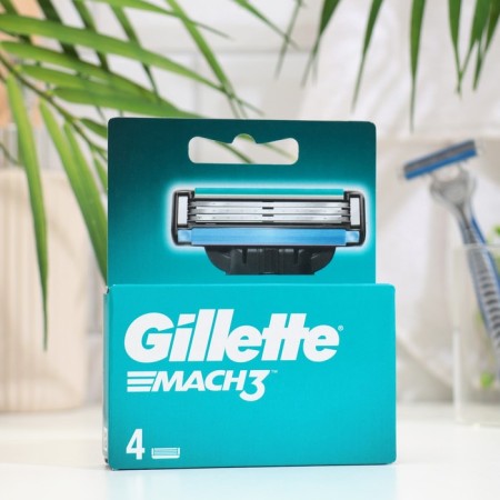 Exchange cassettes Gillette Mach3, 3 blades, 4 pcs-3
