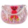 Baby bag on the valve, 6x12x16 cm, adjustable belt, pink