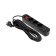 Extension cord Standard 3 Nests, 5m, 3x1.0mm², C/Z, with a switch, 2 USB, black Rexant