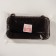 Organizer for storage, 2 sections, 28 × 14.5 × 21.5 cm, black, translucent