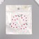 Acryl's work decor "Ghost with hearts" 3.7x2.6x0.2 cm