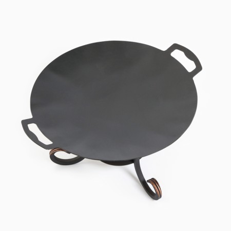 Set: Silk Road stand + Saj "Crunted New" 35 cm-1