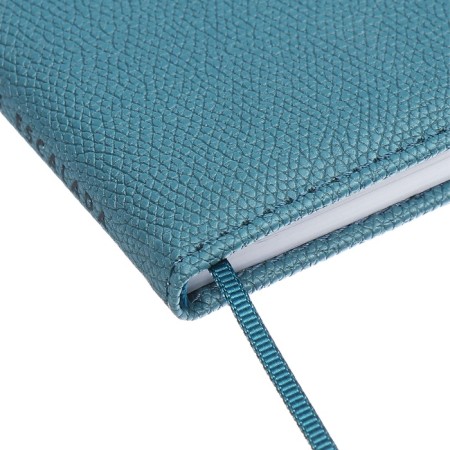 The weekly dated 2025, Escalada, 170 x 88mm, a solid cover with foam rubber, artificial leather, 64 sheets, pancake embossing, block 70, blue-3