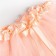 Three -layer skirt KAFTAN, peach, 25 x 22 cm