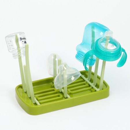 Drying for children's bottles, green color-1