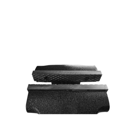 Cast iron grip Berger BG1338 "Tonar", 150 mm, rotary, with a tube clamp and anvil-3