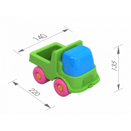 Sadovnik truck, MIX colors-2
