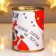 Socks in the jar "so that the paws do not freeze" (inside the socks are female, white color)
