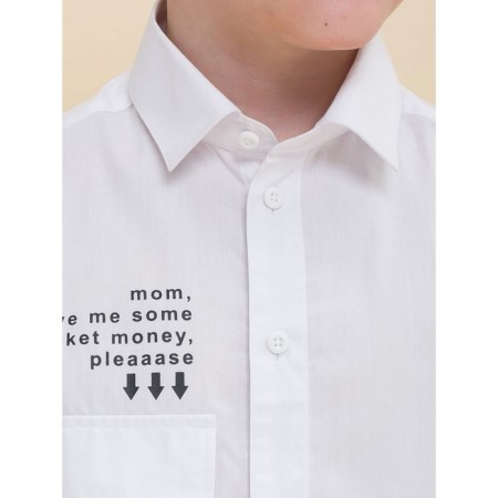 Surchaka is upper for boys, height 122 cm, white color-4