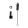 Pneumatic Pneumatic Pneumatic “Grau” BG1370, HP, 30 DIN, 4.5 ATM, 1/4F, 2 mm stool 2 mm