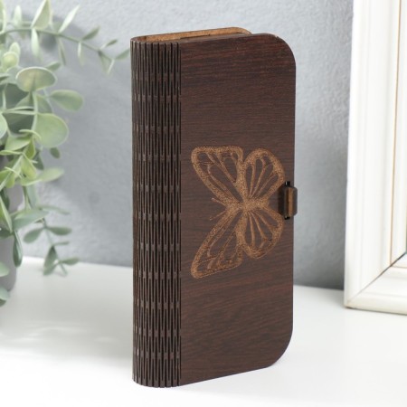 Casket "Butterfly" 17x8.5x3 cm mix-2