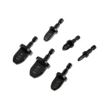 A set of nozzles on the screwdriver of the tundra, the expander of copper pipes, 1/4-3/8-1/2-5/8-7/8-3/4, 6 pcs.   934667