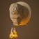 Sconces "gorilla" 3he27 40w white 51.5x51.5x32cm