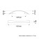 Handle-slop RS132, m/o 128 mm, matte nickel color