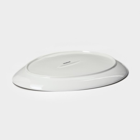 Porcelain Serving dish Magistro "Blanche", D = 28 cm, white color-3