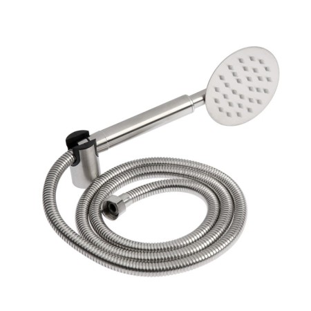 Bath mixer RMS SUS124-006EP, single-leaf, with shower watering can, chrome-4