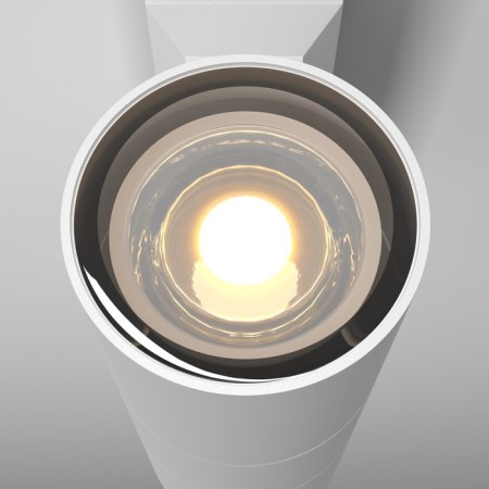 Sconces Outdoor O574WL-02W, 2x50W, 6.4x6.4x18 cm, GU10, white color-2