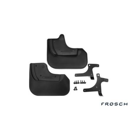Sput-shutters rear Toyota Camry, 2011-2014, 2 pcs (polyurethane)