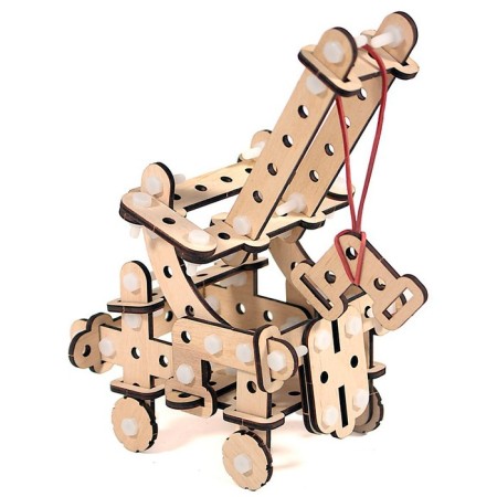 Developing game "Wooden Designer. Lift crane "