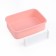 Lunch-box, 980 ml, with a spoon, 18 x 13.5 x 6 cm, mix