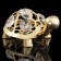 Souvenir "Turtle", 6 × 5 × 4 cm, with crystals
