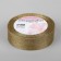 Decorative ribbon "Get", 25 mm × 9.1 ± 0.5 m, gold color
