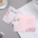 Postcard "Happy newlyweds on the wedding day!" Congrev, embossing, pink tone, 29x19 cm