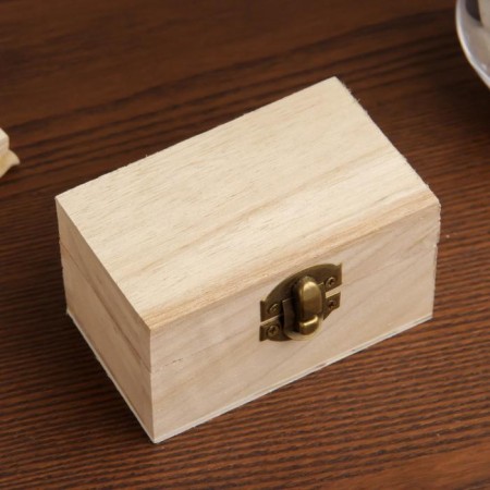 Casket wood under the painting "rectangular" 5.5x10x6 cm-2