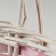 A set of wicker baskets, D44x15/40 cm, D35x13/35 cm, 30x11/30 cm, 3 pcs, pink, willow