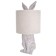 Bunny table lamp E27 40W white 20x20x43.5 cm Risalux