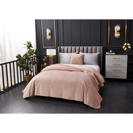 Antoine bedspread, size 220x240 cm, powder color