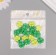 Decor for creativity plastic "Clover" set of 20 pcs 1.8x1.8x0.6 cm