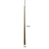 Suspended “Titan” LED 5W 4000k gold 2.8x2.8x60-160cm
