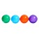 Balls for dry pool, diameter - 5 cm, 210 pcs.