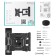 Onkron M4S bracket, for TV, inclined-dwelling, 17 "-43", 55-500 mm from the wall, black