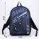 School Bang's backpack, 27x14x38, lightning department, black
