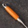 Hook for meat is universal double, 62cm, with a wooden handle