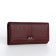 Women's wallet on a magnet, burgundy color