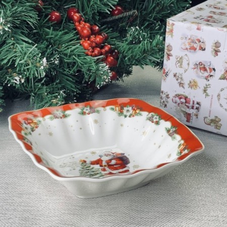 Lenardi Saladnik "New Year", square, 18 cm