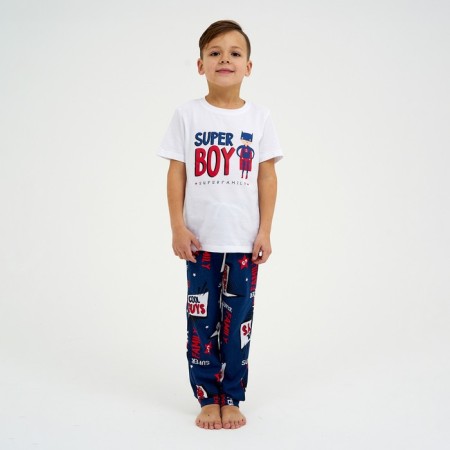 Children's pajamas for the boy KAFTAN "SUPER" R.30 (98-104)
