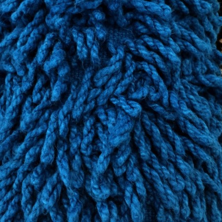 Bathroom mat Twist Loop, blue/blue color 55x85 cm-1