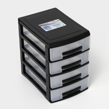 Mini-code 4 sectional, black/transparent color-1