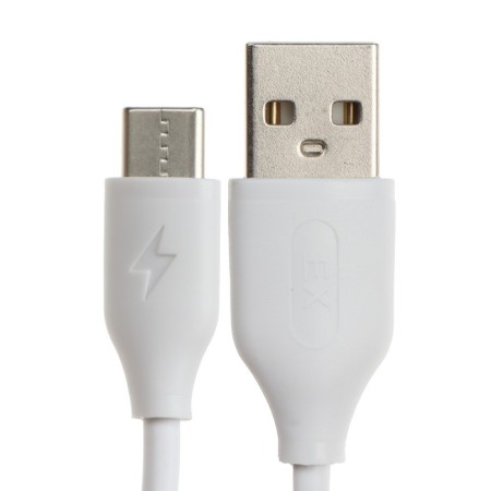 EXPLOYD EX-Z-1435, 2 USB, 2.4 A, Type-C cable, white-5